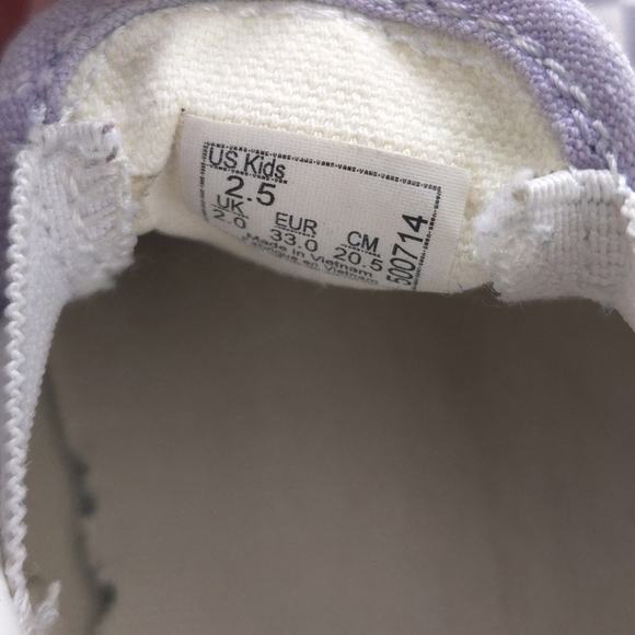 Vans Kids Classic Checkered Slip On Shoes size 2.5 - Picture 13 of 15